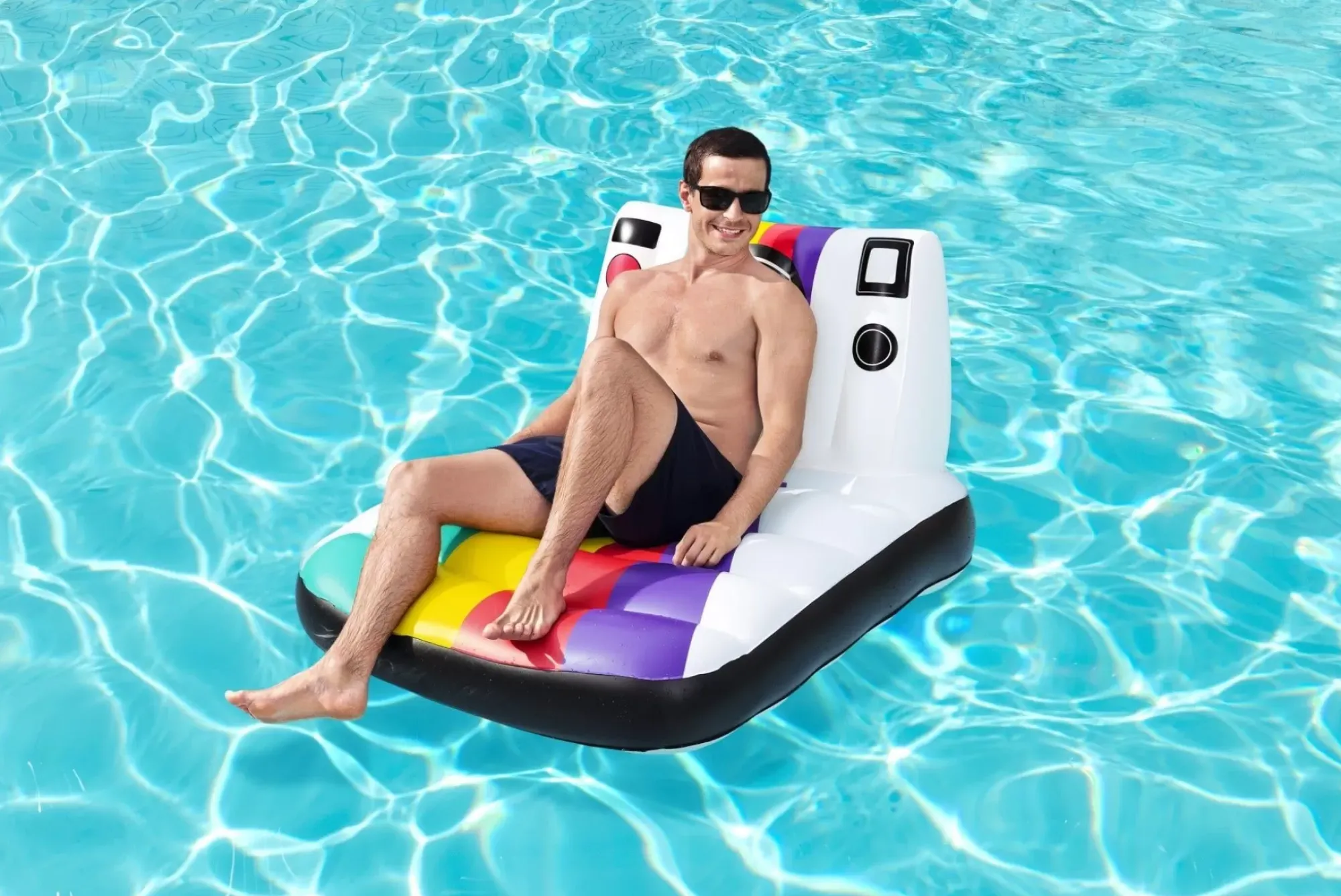 Bestway Pool Floats<H2Ogo! Pose 'N Float Pool Lounge