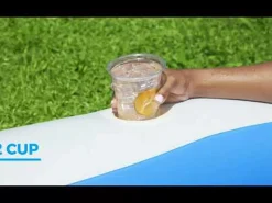 Bestway Family Pools<H2Ogo! Splashview 8' Inflatable Kiddie Pool With See-Through Window