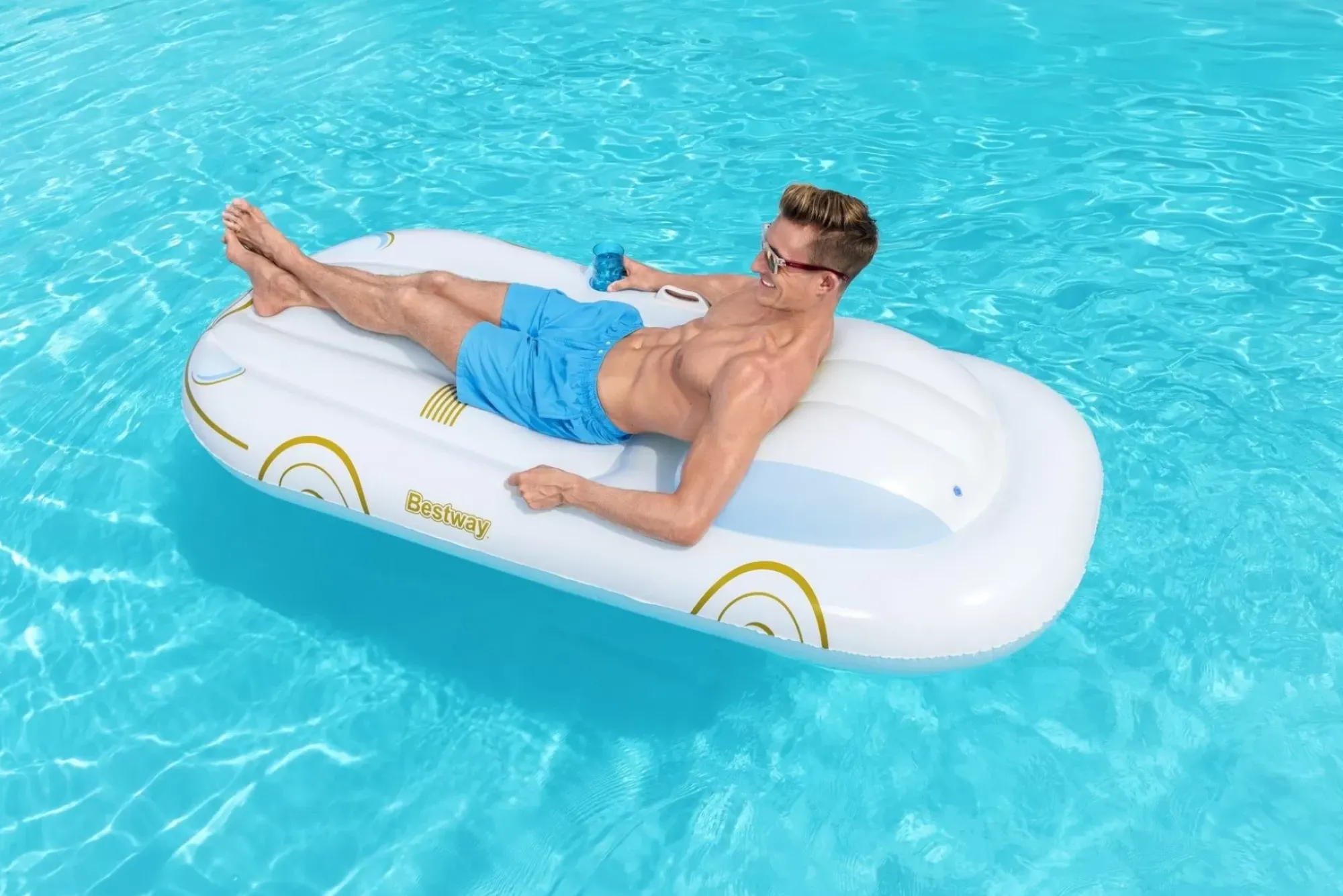Bestway Pool Lounges<H2Ogo! Vacation Cruiser Inflatable Lounge
