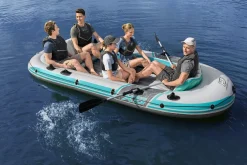 Bestway Rafts<Hydro-Force Adventure Elite X5 Inflatable Raft Set 11'11