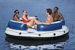 Bestway Islands<Hydro-Force Lazy Dayz 4-Person Inflatable Party Island 7'10"