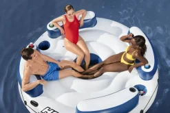 Bestway Islands<Hydro-Force Lazy Dayz 4-Person Inflatable Party Island 7'10"