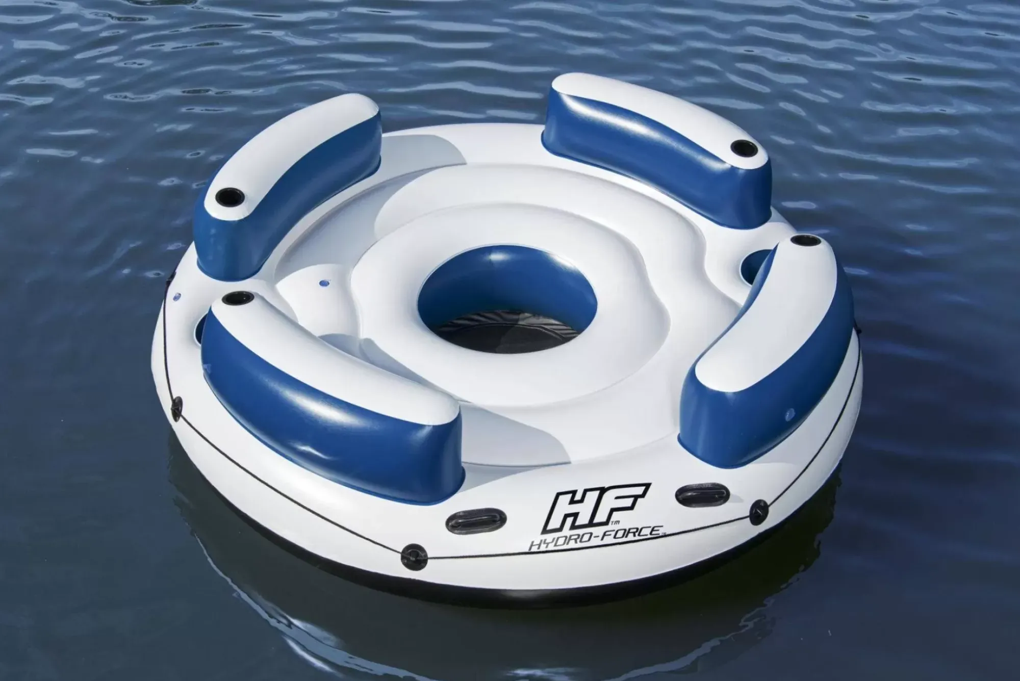 Bestway Islands<Hydro-Force Lazy Dayz 4-Person Inflatable Party Island 7'10"