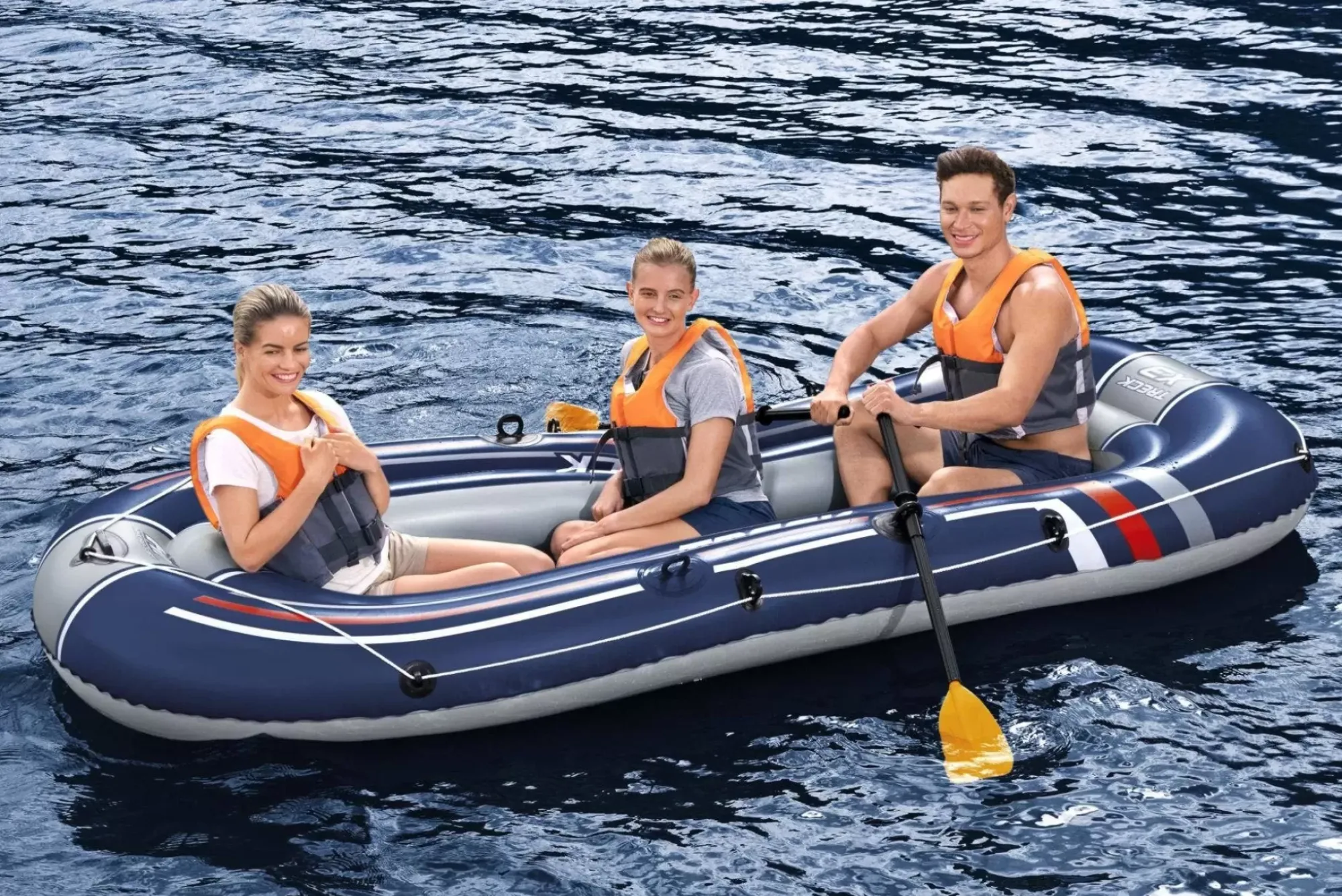 Bestway Rafts<Hydro-Force Treck X3 Inflatable Raft Set
