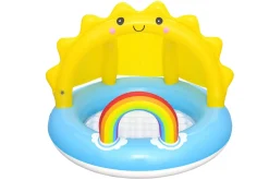 Bestway Kiddie Pools<Play Day Sun Shaded Round Inflatable Baby Pool 39 X 29