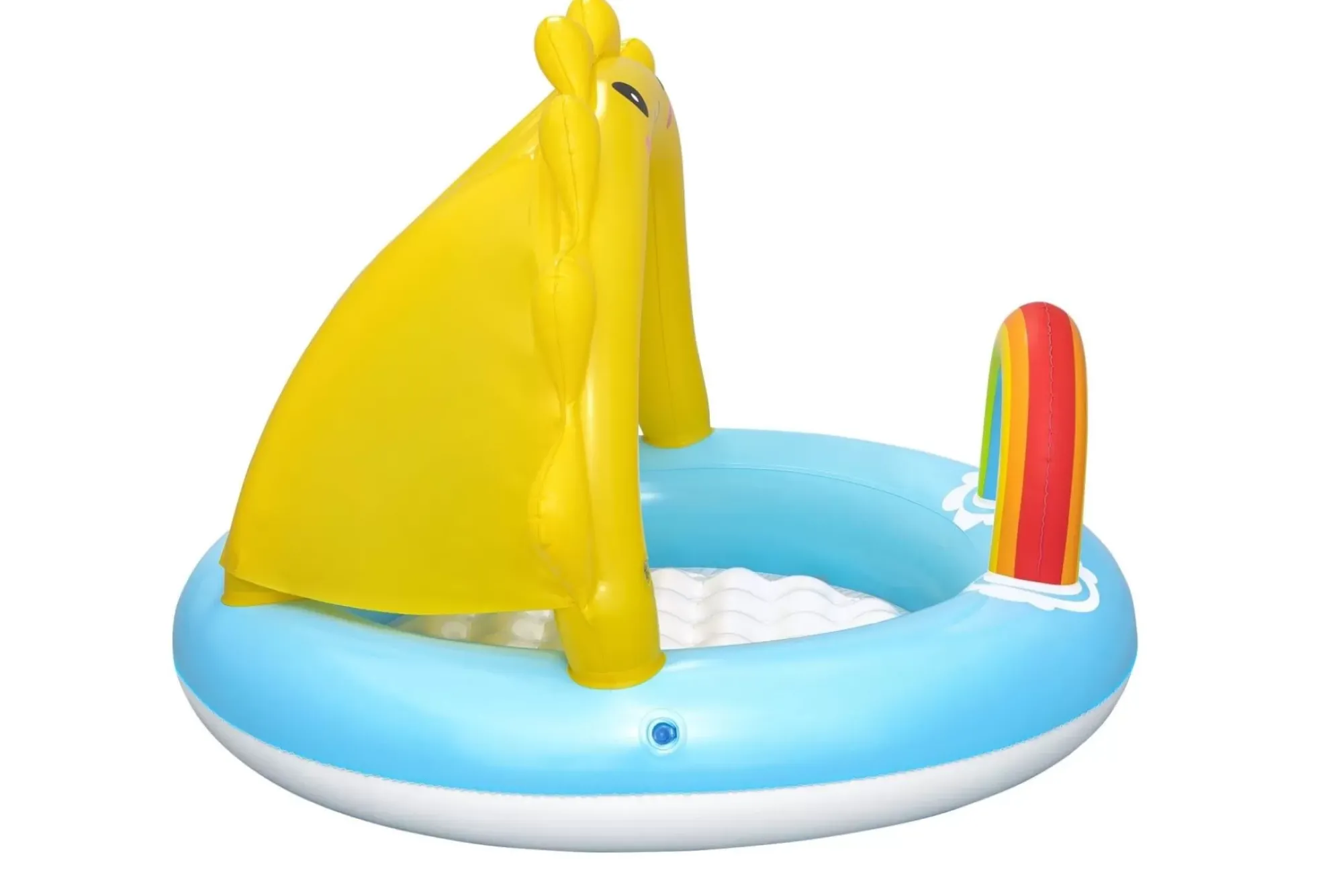 Bestway Kiddie Pools<Play Day Sun Shaded Round Inflatable Baby Pool 39 X 29