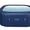 Bestway Energysense<Saluspa Hawaii Energysense Smart Airjet Inflatable Hot Tub Spa 4-6 Person