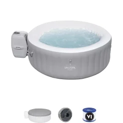 Bestway Airjet<Saluspa St. Lucia Airjet Inflatable Hot Tub Spa 2-3 Person