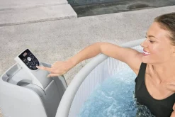Bestway Airjet<Saluspa Vancouver Airjet Plus Inflatable Hot Tub With App Control 3-5 Person