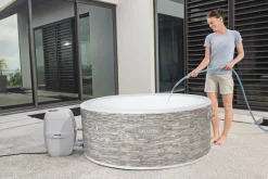 Bestway Airjet<Saluspa Vancouver Airjet Plus Inflatable Hot Tub With App Control 3-5 Person