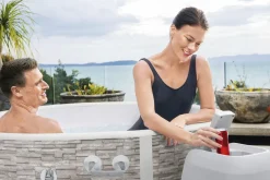 Bestway Airjet<Saluspa Vancouver Airjet Plus Inflatable Hot Tub With App Control 3-5 Person